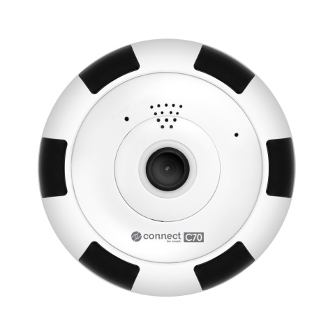 Kamera wewnętrzna WiFi IP 3MPx 360° Tuya zoom