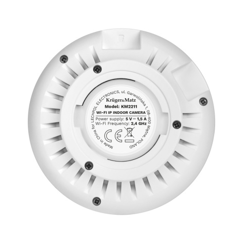 Kamera wewnętrzna WiFi IP 3MPx 360° Tuya zoom