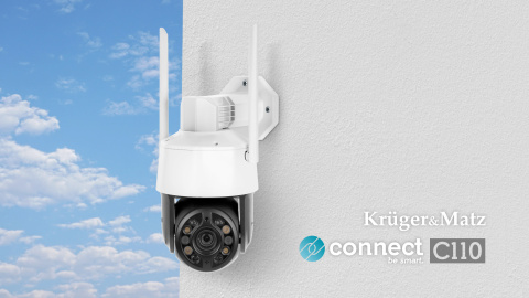 Kamera zewnętrzna obrotowa WiFi IP Tuya 20x zoom 5Mpx detekcja IP66