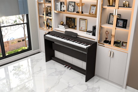 Pianino cyfrowe 88 klawiszy klawiatura ważona 192 USB Kruger&Matz KMDP-105 Pianino cyfrowe 88 klawiszy klawiatura ważona 192 USB Kruger&Matz KMDP-105