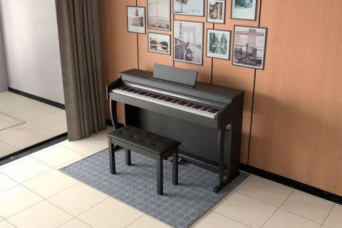 Pianino cyfrowe 88 klawiszy klawiatura ważona 256 USB Kruger&Matz KMDP-155
