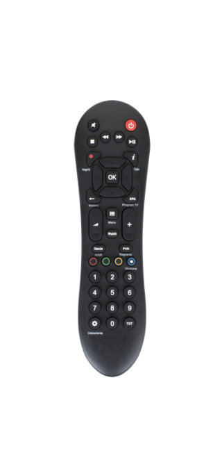 Pilot do dekodera Evobox PVR bez logo