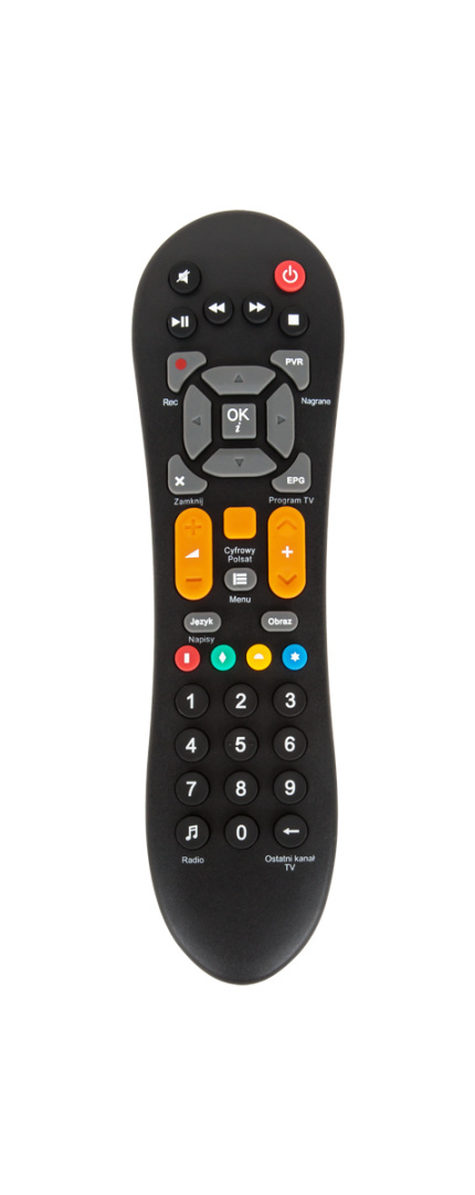 Pilot do dekodera tunera CYFROWY POLSAT HD7000 Pilot do dekodera tunera CYFROWY POLSAT HD7000