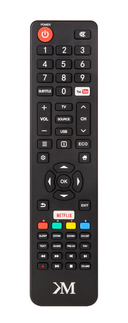Pilot do telewizorów smart TV Kruger&Matz Pilot do telewizorów smart TV Kruger&Matz
