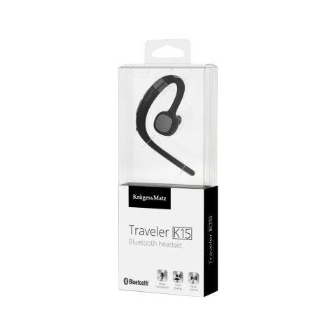 Słuchawka bluetooth BT 5.0 HD Kruger&Matz K15