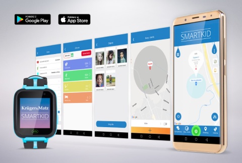 Smartwatch dla dzieci Kruger&Matz Smartkid GPS SOS
