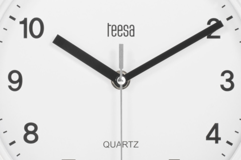Zegar ścienny 20 cm Teesa nowoczesny cichy