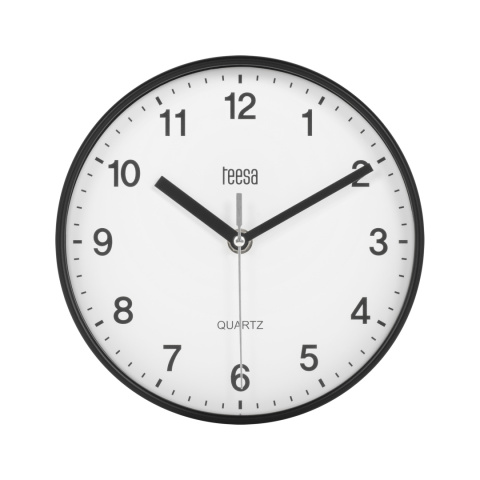 Zegar ścienny 20 cm Teesa nowoczesny cichy