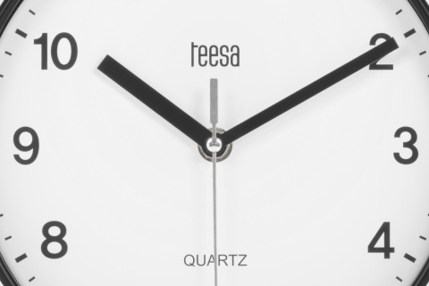 Zegar ścienny 20 cm Teesa nowoczesny cichy