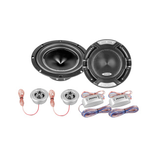 Zestaw głośników samochodowych 6,5" Peiying 90 dB 4 Ohm 120 W