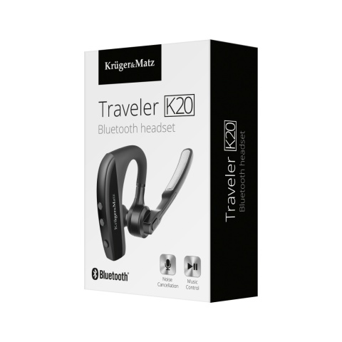 Zestaw słuchawkowy Kruger&Matz Traveler K20 Zestaw słuchawkowy Kruger&Matz Traveler K20