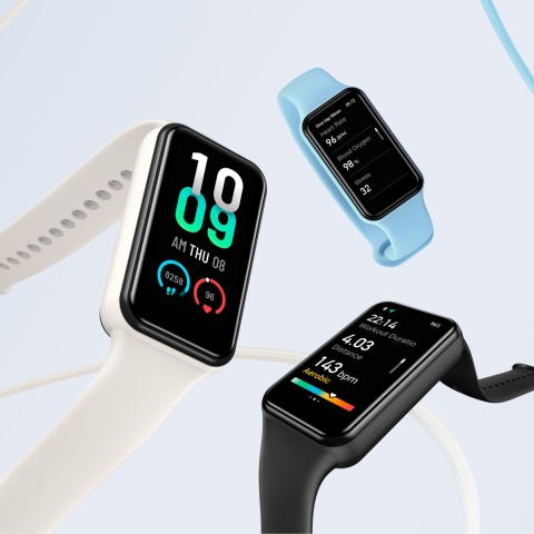 Smartband Amazfit Band 7 opaska smartwatch AMOLED 1,47" BT czarny
