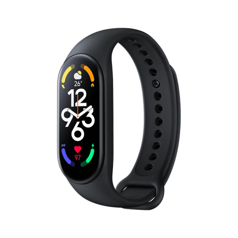 Smartband Xiaomi Mi Smart Band 7 opaska AMOLED Czarna Smartband Xiaomi Mi Smart Band 7 opaska AMOLED Czarna