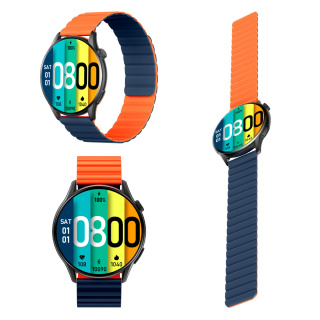 Smartwatch KIESLECT KR PRO IP68 AMOLED Always On Display iOS rozmowy tętno