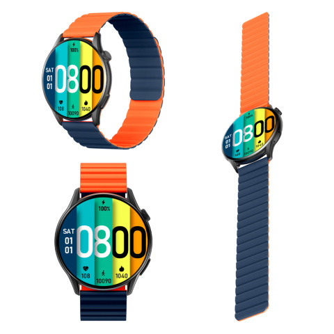 Smartwatch KIESLECT KR PRO IP68 AMOLED Always On Display iOS rozmowy tętno
