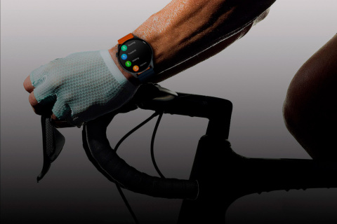 Smartwatch KIESLECT KR PRO IP68 AMOLED Always On Display iOS rozmowy tętno