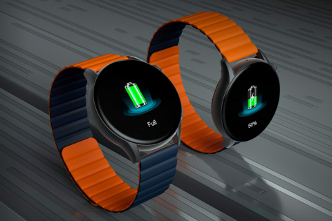 Smartwatch KIESLECT KR PRO IP68 AMOLED Always On Display iOS rozmowy tętno