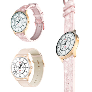 Smartwatch KIESLECT Lora Gold IP68 BT iOS rozmowy tętno