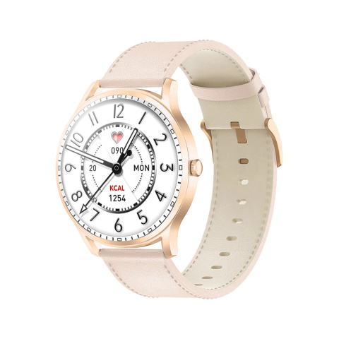Smartwatch KIESLECT Lora Gold IP68 BT iOS rozmowy tętno
