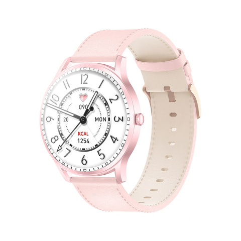 Smartwatch KIESLECT Lora Pink IP68 BT iOS rozmowy tętno Smartwatch KIESLECT Lora Pink IP68 BT iOS rozmowy tętno