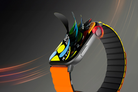 Smartwatch Kieslect KS IP68 Amoled BT rozmowy tętno