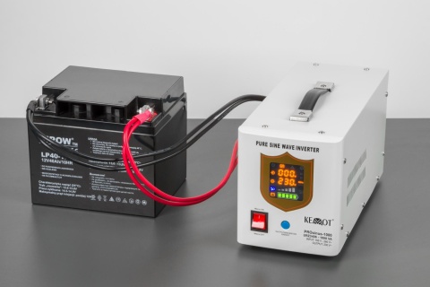 Zasilacz awaryjny UPS Kemot PROsinus 1000 12V/230V