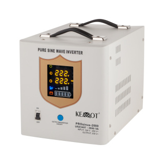 Zasilacz awaryjny UPS Kemot PROsinus 2000 12V/230V