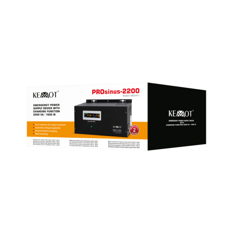 Zasilacz awaryjny UPS Kemot PROsinus 2200 12V/230V Zasilacz awaryjny UPS Kemot PROsinus 2200 12V/230V