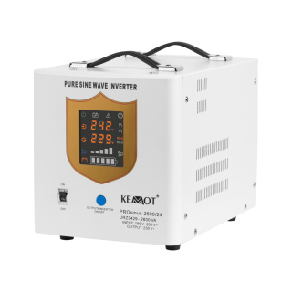 Zasilacz awaryjny UPS Kemot PROsinus 2600 24V/230V
