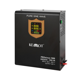 Zasilacz awaryjny UPS przetwornica sinus 12V 230V 1000VA/700W