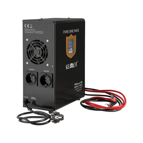 Zasilacz awaryjny UPS przetwornica sinus 12V 230V 1000VA/700W Zasilacz awaryjny UPS przetwornica sinus 12V 230V 1000VA/700W