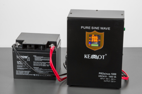 Zasilacz awaryjny UPS przetwornica sinus 12V 230V 1000VA/700W Zasilacz awaryjny UPS przetwornica sinus 12V 230V 1000VA/700W