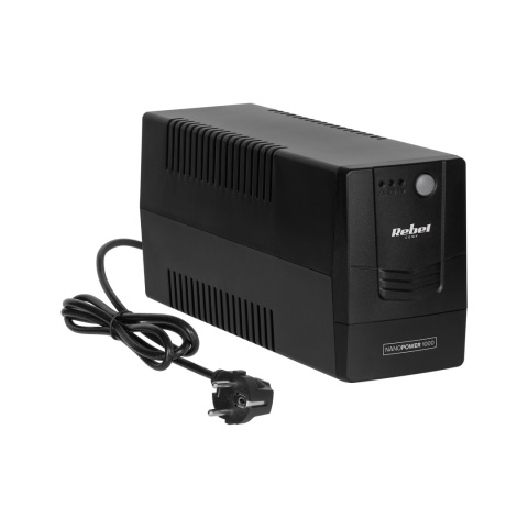 Zasilacz awaryjny komputerowy UPS REBEL 1000 offline 1000VA 600W 230 V 50Hz