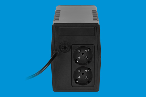Zasilacz awaryjny komputerowy UPS REBEL 1000 offline 1000VA 600W 230 V 50Hz