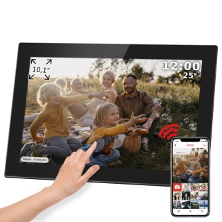 Cyfrowa ramka Kruger&Matz na zdjęcia FRAMEO Wi-Fi 10,1" wysoka jakość panel
