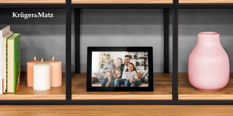 Cyfrowa ramka Kruger&Matz na zdjęcia FRAMEO Wi-Fi 10,1" wysoka jakość panel Cyfrowa ramka Kruger&Matz na zdjęcia FRAMEO Wi-Fi 10,1" wysoka jakość panel