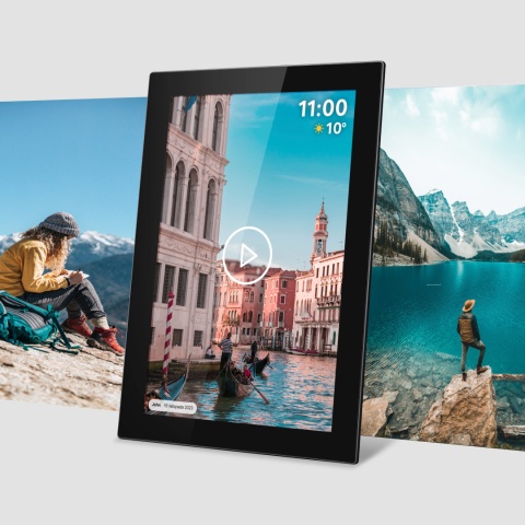 Cyfrowa ramka Kruger&Matz na zdjęcia FRAMEO Wi-Fi 10,1" wysoka jakość panel Cyfrowa ramka Kruger&Matz na zdjęcia FRAMEO Wi-Fi 10,1" wysoka jakość panel