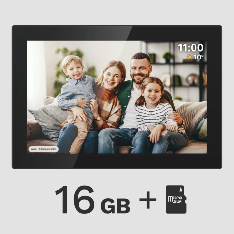 Cyfrowa ramka Kruger&Matz na zdjęcia FRAMEO Wi-Fi 10,1" wysoka jakość panel Cyfrowa ramka Kruger&Matz na zdjęcia FRAMEO Wi-Fi 10,1" wysoka jakość panel