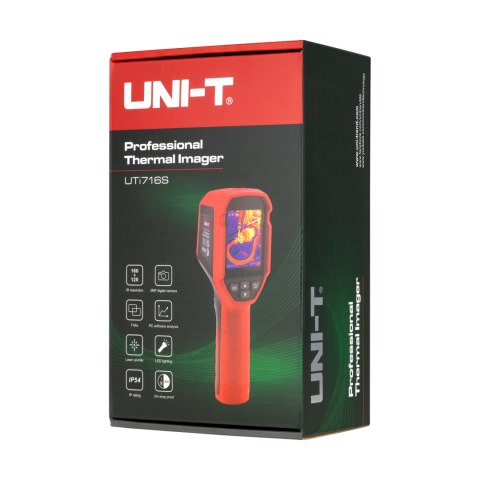 Kamera termowizyjna UTi716S 160x120px Uni-T 2,4" THT 320x240 -20°C do 550°C Kamera termowizyjna UTi716S 160x120px Uni-T 2,4" THT 320x240 -20°C do 550°C