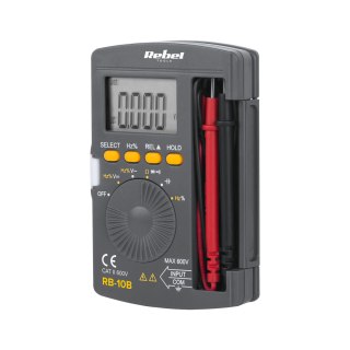 Kieszonkowy miernik uniwersalny Rebel Tools RB-10B