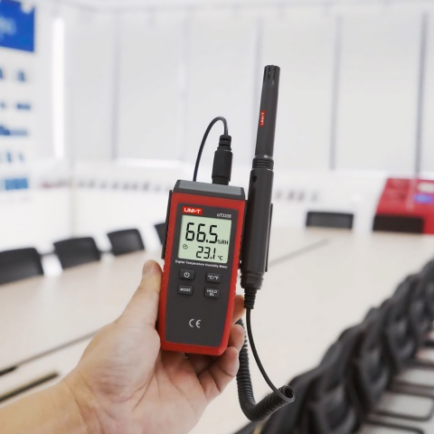 Miernik pomiaru temperatury i wilgotności powietrza Termohigrometr UT333S Miernik pomiaru temperatury i wilgotności powietrza Termohigrometr UT333S
