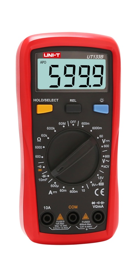 Miernik uniwersalny Uni-T UT133B multimetr test baterii Miernik uniwersalny Uni-T UT133B multimetr test baterii