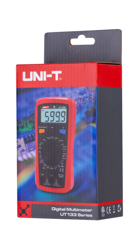 Miernik uniwersalny Uni-T UT133B multimetr test baterii Miernik uniwersalny Uni-T UT133B multimetr test baterii