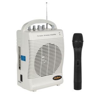 Mikrofon z wzmacniaczem zestaw przenośny Rebel SH222UBT 50W Bluetooth