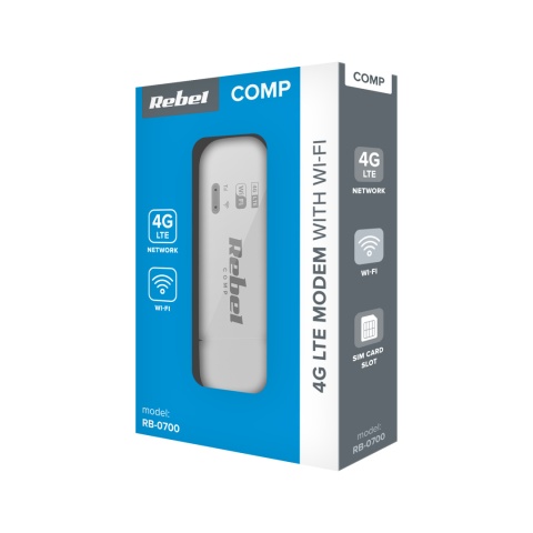 Modem LTE 4G USB WiFi na kartę SIM router Rebel Modem LTE 4G USB WiFi na kartę SIM router Rebel