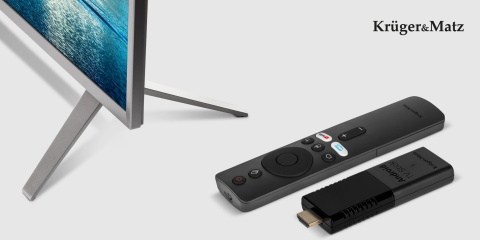 Odtwarzacz multimedialny smart TV stick Kruger&Matz nie wystawiać-czeka na aktualizację Odtwarzacz multimedialny smart TV stick Kruger&Matz nie wystawiać-czeka na aktualizację