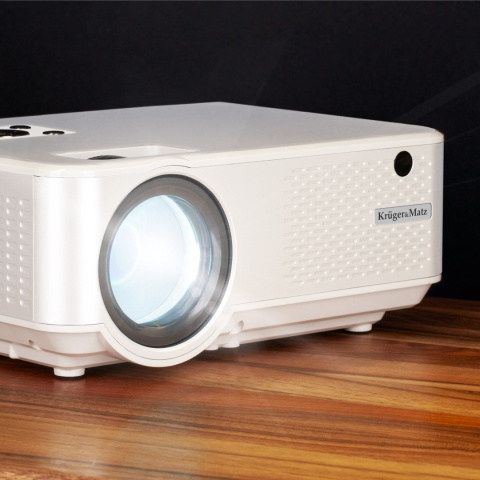 Projektor LED Full HD USB 5000Lm 150" rzutnik pilot Kruger&Matz V-LED20 Projektor LED Full HD USB 5000Lm 150" rzutnik pilot Kruger&Matz V-LED20