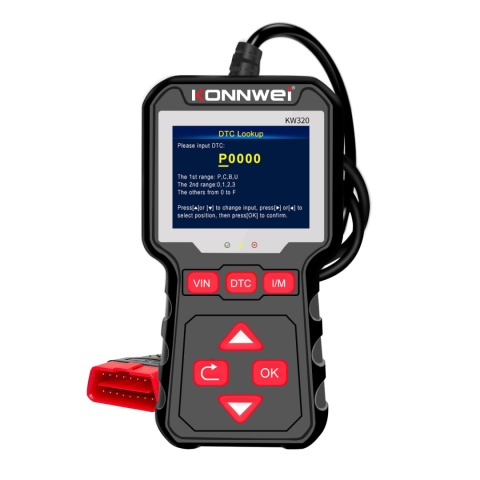 Tester diagnostyczny skaner OBD2 Konnwei KW320 Tester diagnostyczny skaner OBD2 Konnwei KW320