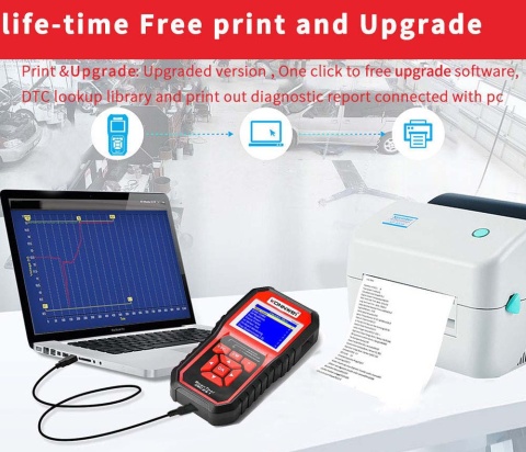 Tester diagnostyczny skaner OBD2 Konnwei KW850 Tester diagnostyczny skaner OBD2 Konnwei KW850