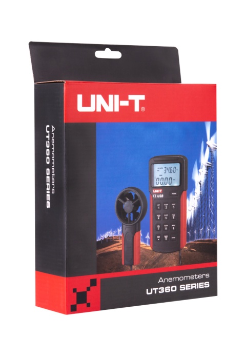 Wiatromierz pomiar temperatury Uni-t UT361 Wiatromierz pomiar temperatury Uni-t UT361